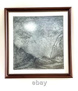 Original John Cunningham Signed Limited edition 1/30 Silent Storm framed