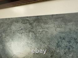 Original John Cunningham Signed Limited edition 1/30 Silent Storm framed