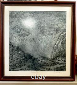 Original John Cunningham Signed Limited edition 1/30 Silent Storm framed