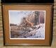 Owen Gromme Expectation Red Fox 18 X 22.5 Signed Print 524/580 Framed