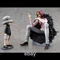 P MegaHouse One Piece P. O. P Portrait LIMITED EDITION Figure Corazon & Law F/S