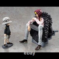 P MegaHouse One Piece P. O. P Portrait LIMITED EDITION Figure Corazon & Law F/S