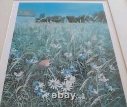 PAUL EVANS (b. 1954) JUNE HAMSEY LIMITED EDITION 45/250. SIGNED. C. O. A