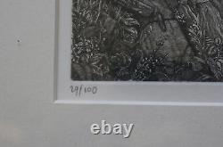 PHILIPPE MOHLITZ ETCHING Engraving Lot of 3x Les Grand Desordre RARE Art Pieces