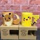 Pikachu Eevee Limited Edition Mug 2 Piece Set Pokemon Center Pockemon Cafe Rare
