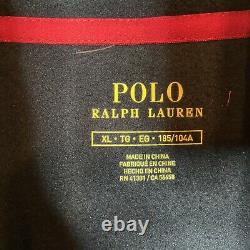 POLO RALPH LAUREN Men's Jacket XL P Racing 1992 Patch Alpine Fleece Zip $298