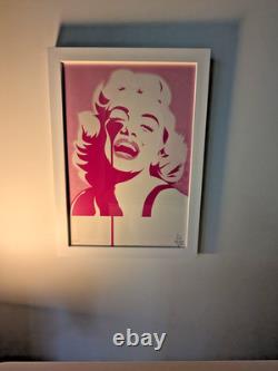 PURE EVIL Marilyn Monroe SIGNED NUMBERED LIMITED EDITION PRINT 88/100