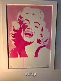 PURE EVIL Marilyn Monroe SIGNED NUMBERED LIMITED EDITION PRINT 88/100