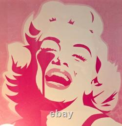 PURE EVIL Marilyn Monroe SIGNED NUMBERED LIMITED EDITION PRINT 88/100
