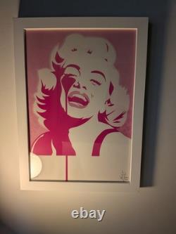 PURE EVIL Marilyn Monroe SIGNED NUMBERED LIMITED EDITION PRINT 88/100