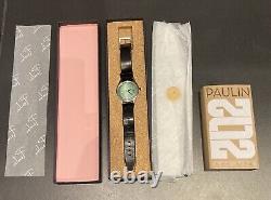 Paulin Neo WW Limited Edition Wristwatch, AnOrdain, Green Dial, Windup Watch Shp