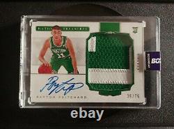 Payton Pritchard 2020-21 National Treasures RPA Rookie Patch Auto 36/75