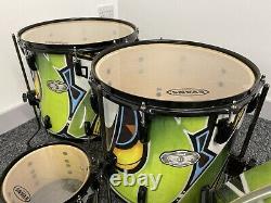 Pearl Drum Kit Vision Graffiti Limited Edition Birch 5 Piece Shell Pack