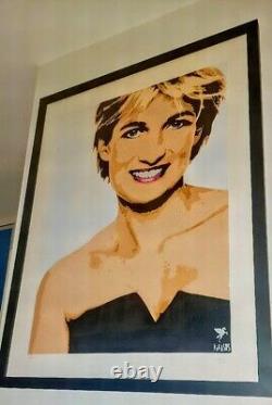 Pegasus-Princess Diana-Framed Limited Edition Rare