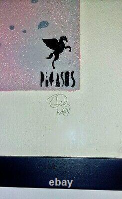 Pegasus-Princess Diana-Framed Limited Edition Rare