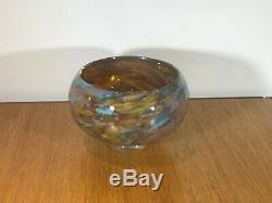 Peter Layton British Art Glass Signed Sun Reef Pattern. Glorious Piece