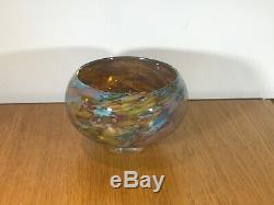 Peter Layton British Art Glass Signed Sun Reef Pattern. Glorious Piece