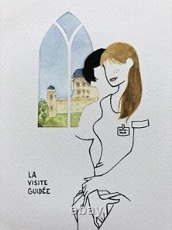 Petites Luxures SOLD OUT limited edition art print La visite guidée