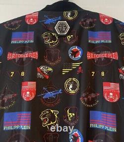 Philipp Plein Limited Edition / Fashion Show Piece Bomber Jacket Air Force Plein