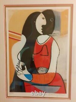 Picasso lithograph, excellent condition 28/300