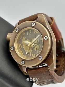 Piotr Ch Thunder Bronze Skull Dial Bronze Patina Piece Unique 46mm Automatic