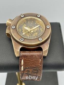 Piotr Ch Thunder Bronze Skull Dial Bronze Patina Piece Unique 46mm Automatic