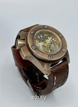 Piotr Ch Thunder Bronze Skull Dial Bronze Patina Piece Unique 46mm Automatic