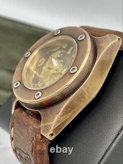 Piotr Ch Thunder Bronze Skull Dial Bronze Patina Piece Unique 46mm Automatic