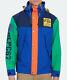 Polo Ralph Lauren Mckenzie Cp-93 Colorblock Spell Out Nylon Jacket Nwt Mens Xl
