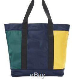 Polo Ralph Lauren SPORT Tote Bag Nylon Color Block Spell Out Limited Edition NWT