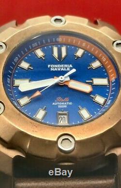 Pontvs Fonderia Navale Stella Bronze Blue Dial Limited Edition 150 Pieces 44mm