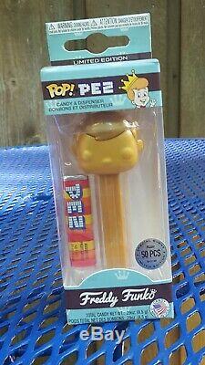 Pop! Pez Freddy Funko Limited Edition 50 Pieces Candy Dispenser