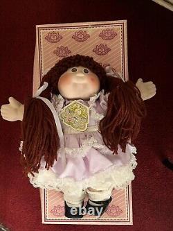 Porcelain Limited Edition Cabbage Patch Kid' Stephanie Anne' 1984