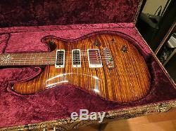 Prs Modern Eagle Limited Ltd. Black Gold One Piece Top Madagascar Rosewood Neck