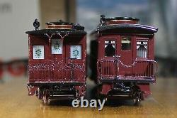 Psc Unserial Numbered Abraham Lincoln Funeral Train 4 Piece Set Factory Paint Ho