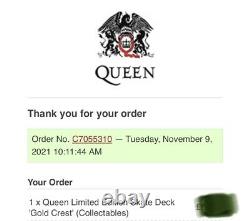 Queen Official Skate Skateboard Deck Limited Edition New Only 100 Pieces Made