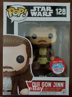 Qui Gon Jinn Funko Pop 2016 NYCC 2000 piece limited edition