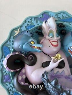 RARE Limited Edition Ursula's Spell Collectible Relief 3D Plate COA 3-D