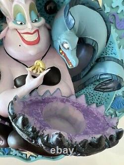 RARE Limited Edition Ursula's Spell Collectible Relief 3D Plate COA 3-D