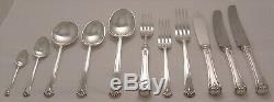 ROYAL PRINCE Design GARRARD & CO LTD Silver Service 127 Piece Canteen of Cutlery