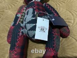 RRL Double RL Original Patch Work Bear Limited Edition New With Tags