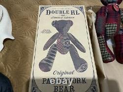 RRL Double RL Original Patch Work Bear Limited Edition New With Tags