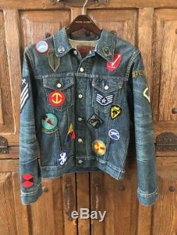 RRL Limited Edition Denim Patch Jacket Size Small NWOT 1 Of 12 Made In USA. 2006