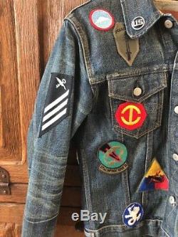 RRL Limited Edition Denim Patch Jacket Size Small NWOT 1 Of 12 Made In USA. 2006