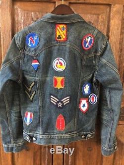 RRL Limited Edition Denim Patch Jacket Size Small NWOT 1 Of 12 Made In USA. 2006