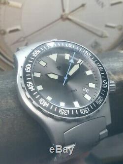 Rare Halios Bluering Limited Edition Swiss ETA Automatic 100 Pieces 44.5mm 300m