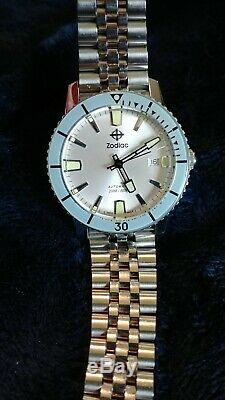 Rare Zodiac Super Seawolf Limited Edition Diver Watch only 82 pieces made