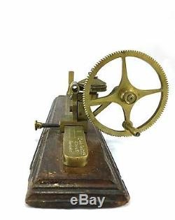 Rare piece of industrial heritage John Nesbitt Ltd torsion tester