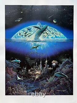 Robert Lyn Nelson HOPE FOR THE FUTURE Hand Signed Limited Edition Serigraph Art