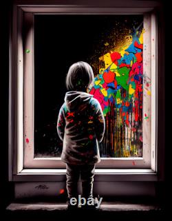 Rombley /Inspired by Martin Whatson / Windows R2 / 32x48/ Giclee / COA/ ED 25#